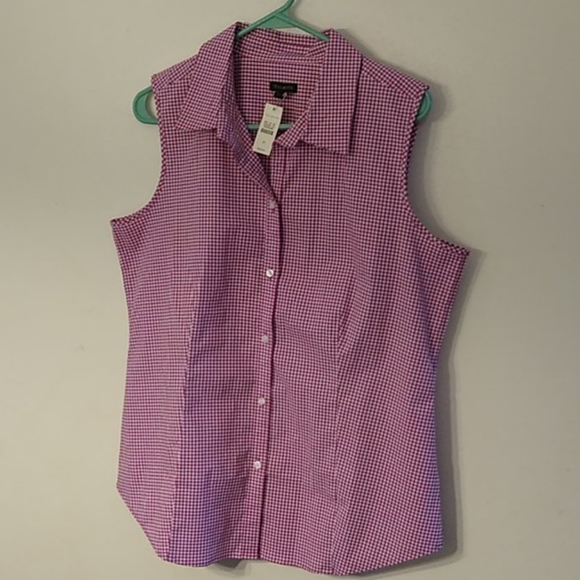 Talbots Tops - Talbot's Sleeveless Shirt Size 14